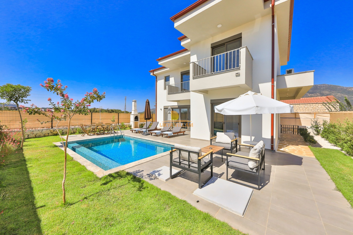 Villa Dream - 6 Kişilik Bahçeli Tatil Villası | Likyavillam